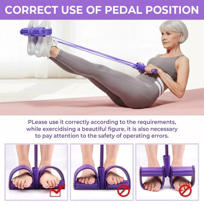 Multifunctional Pedal Resistance Band