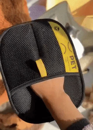 All-in-One Pet Grooming Hair Removal Gloves